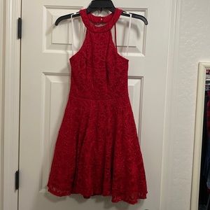 B. Smart red dress size 7